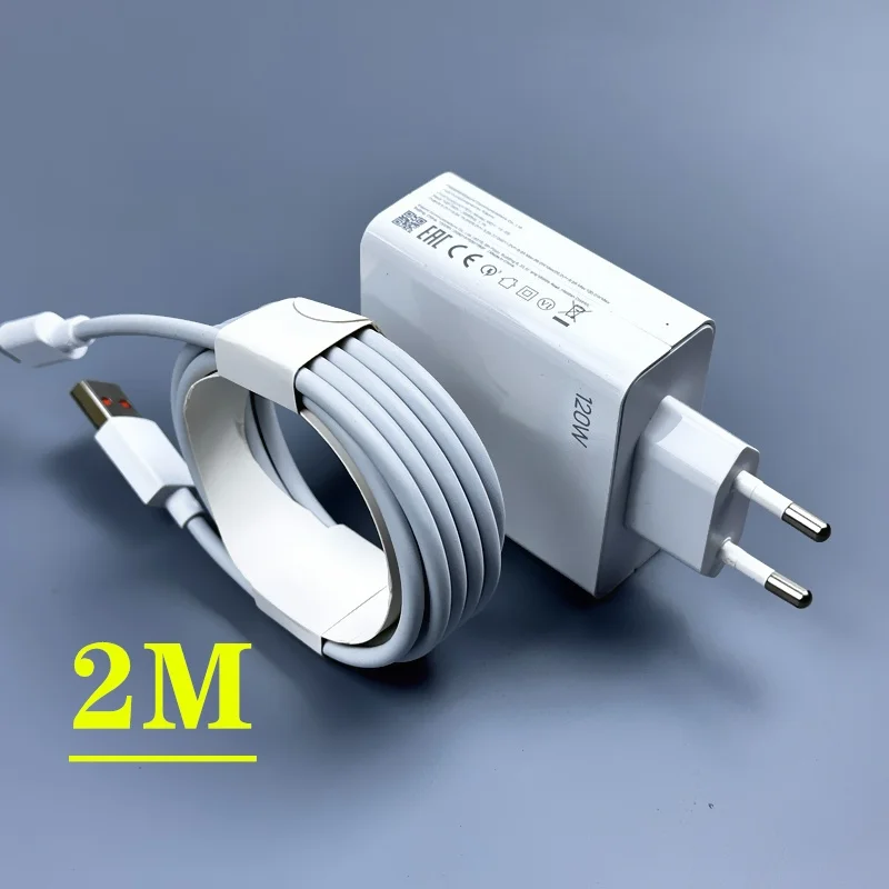 Фото Зарядное устройство Xiaomi 120W Turbo Fast Charge EU Hypercharge Gan Adapter для Redmi Note 11 12 Pro Plus 5G Mi 14 13 13T с кабелем №2