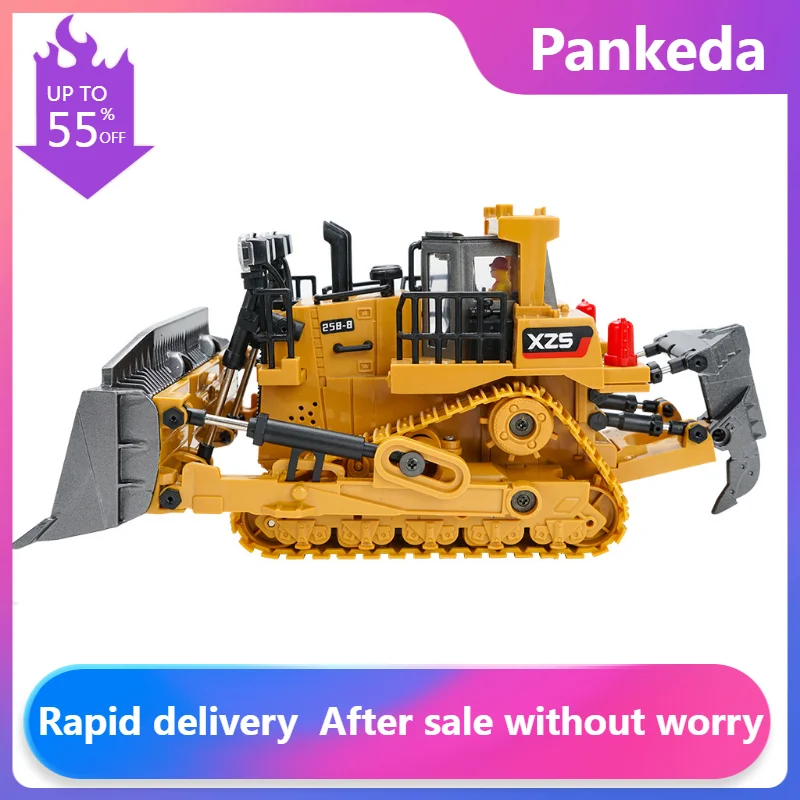

Pc Children's car toy Alloy engineering car Excavator construction engineering car model boy toy gift remote control car