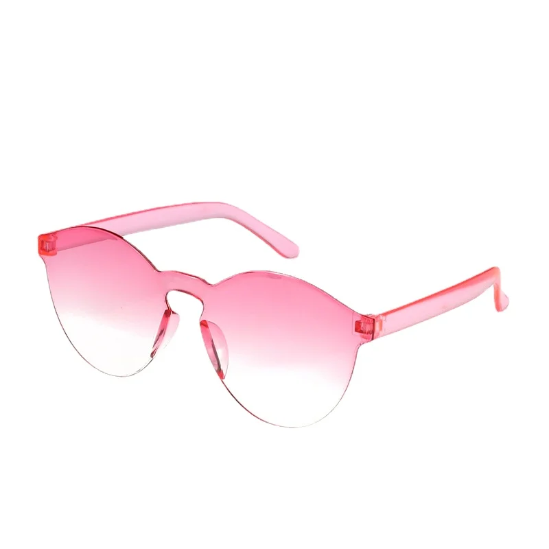 

Красочные детские солнцезащитные очки для девочек и мальчиков милые Простые солнцезащитные очки милые детские очки модные градиентные очки UV400