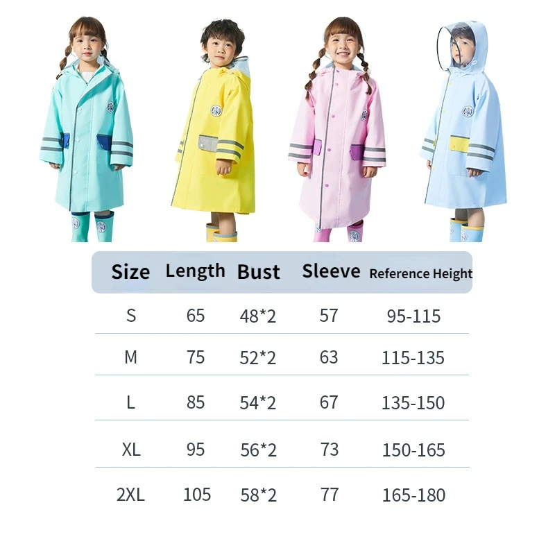 1 шт. детский утепленный дождевик уличный водонепроницаемый пончо для мальчиков