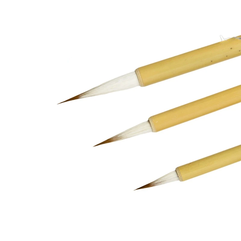 Hook Line Calligraphy Brush Meticulous Painting Slender Gold Writing Calligraphy Brush Line Drawing Calligraphy Brush Caligrafia
