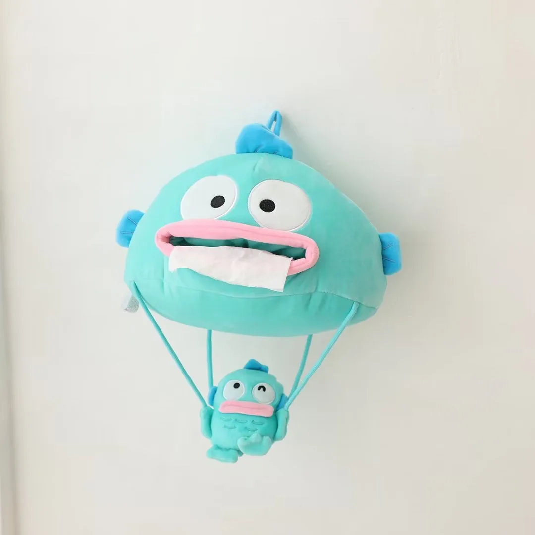 

Sanrio Hangyodon милая плюшевая кукла Воздушный Шар Подвесной бумажный ящик кавайная пушистая мягкая игрушка наружная Детская Рождественский подарок
