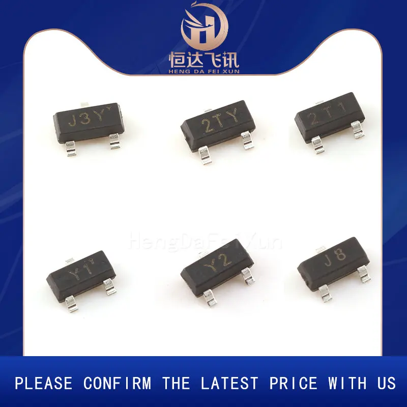 

50PCS SS8050 Y1 SS8550 Y2 S8550 2TY S8050 J3Y S9012 2T1 S9013 J3 S9014 J6 S9015 M6 S9018 J8 NPN PNP Signal Triode Transistor