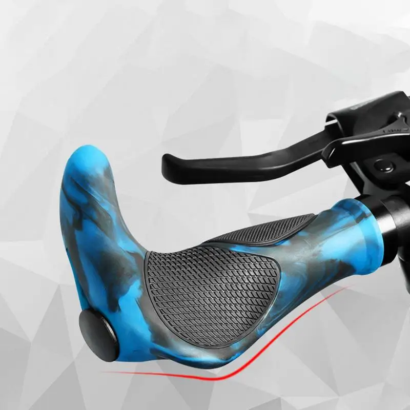 Велосипедные ручки противоскользящие Нескользящие резиновые эргономичные с