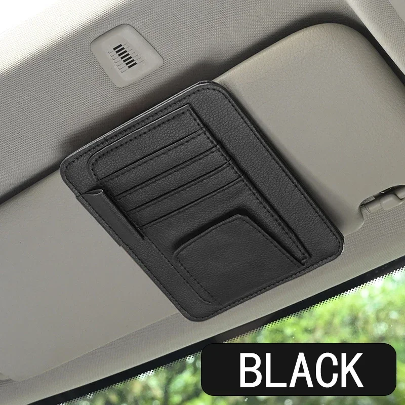 

Автомобильный Солнцезащитный Козырек С Сумкой Для Хранения, Держатель Для Очков, Зажим Для Салона, Держатель Для Визиток