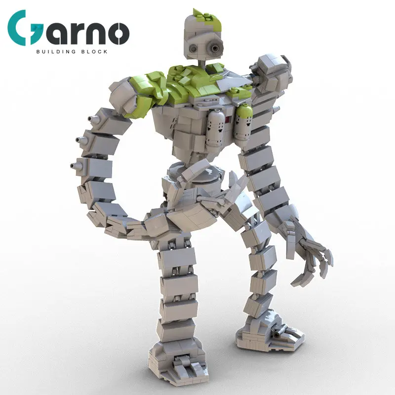 Garno Sky Castles Laputa Robot Anime Action Figures Moc-20801 Mecha Building Blocks Model Toys for Boys Robot Blocks Diy Gift