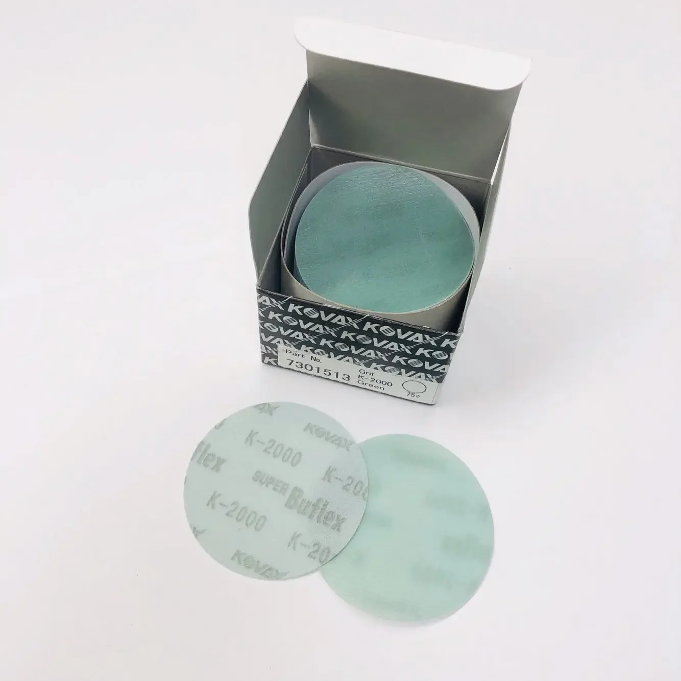 10 шт. 3-дюймовый SuperAssilex Япония KOVAX сухая полировка наждачная бумага супер тонкий