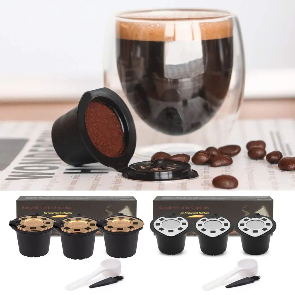 

Crema Maker Espresso Coffee Coffee Tool Refillable Capsule Coffee Pod Holder Coffee Capsule Reusable Pods For Nespresso