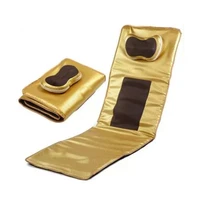gold cervical massage device neck back cushion massage cushion household multifunctional full body mattress massage pad