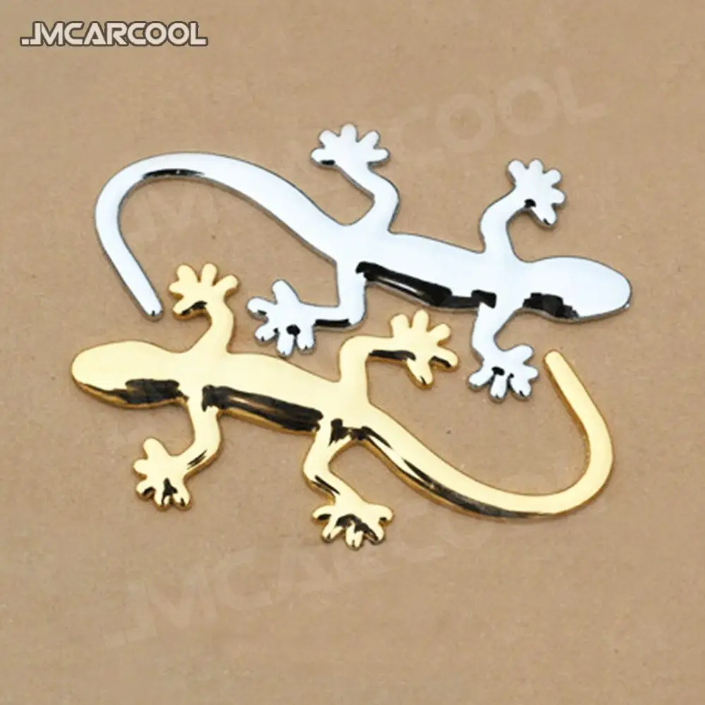 Авто аксессуары материал из алюминиевого сплава ящерица 3D эмблема наклейка для
