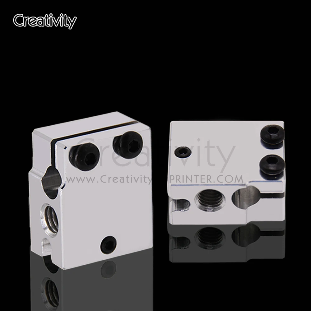 5PCS 3D Printer Volcano PT100 Heat block For E3d Volcano Hotend Extruder J-Head Kit 3D Printer Parts 5PCS 3D Printer Volcano PT100 Heat block For E3d Volcano Hotend Extruder J-Head Kit 3D Printer Parts