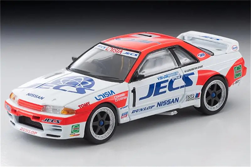 

**Pre-Order** TOMYTEC TLV 1:64 Nissan Skyline R32 JECS Racing Diecast Model Car