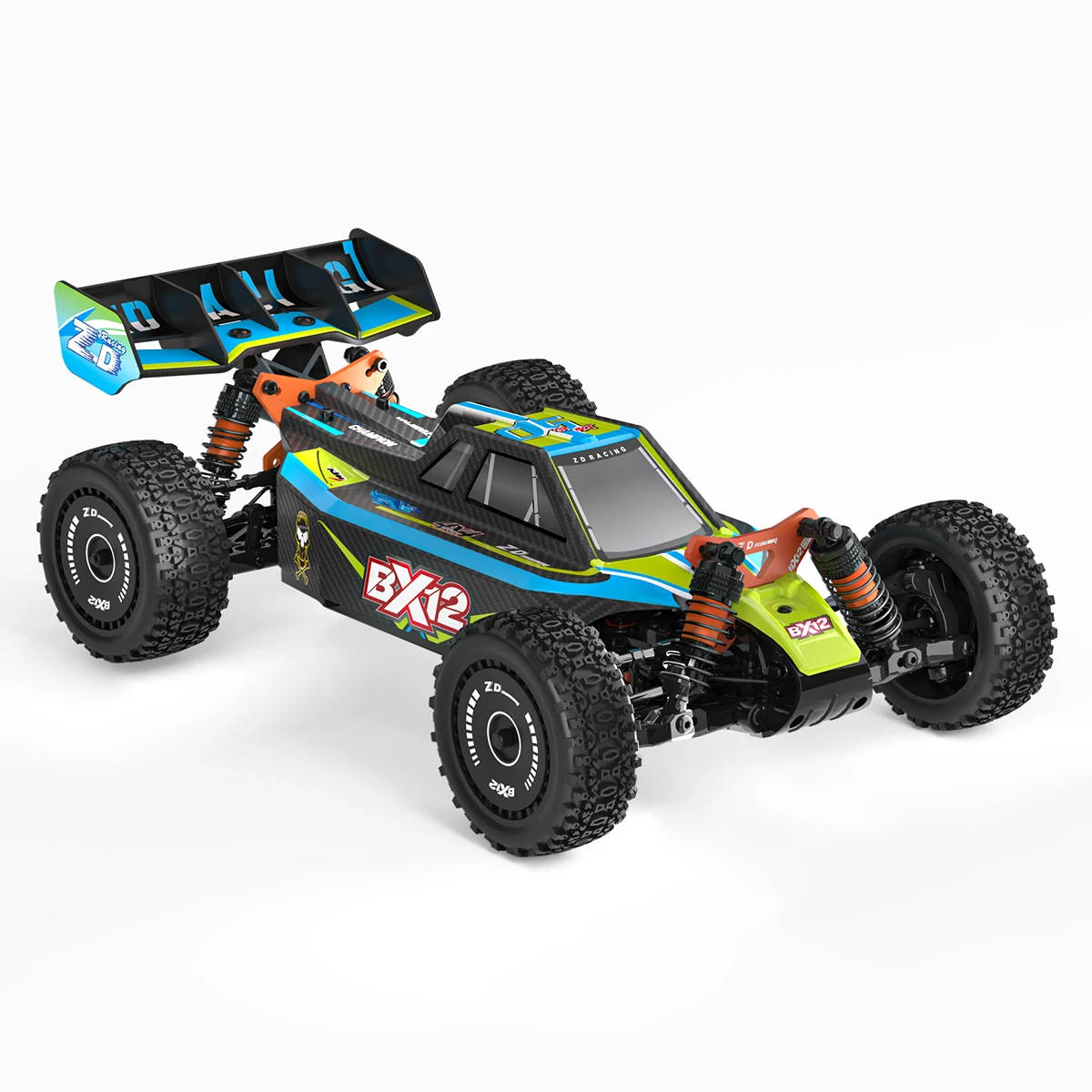 Фото ZD Racing RC Car Racing BX-12 1/12 Бесщеточный 2,4 ГГц 70 км/ч Высокоскоростной пульт дистанционного управления Гоночный багги Автомобиль для взрослых и детей Игрушки №5