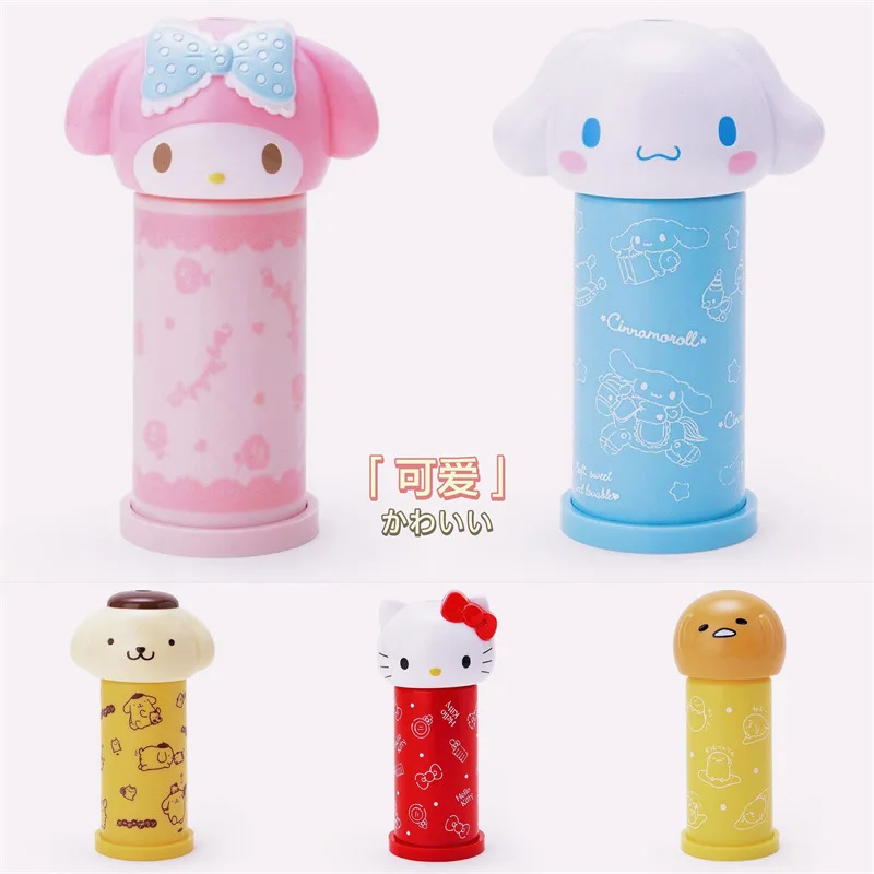 Sanrio Hello Kitty Family Dog Tampon Box Мультяшная тема Прессованный контейнер для зубной рамы