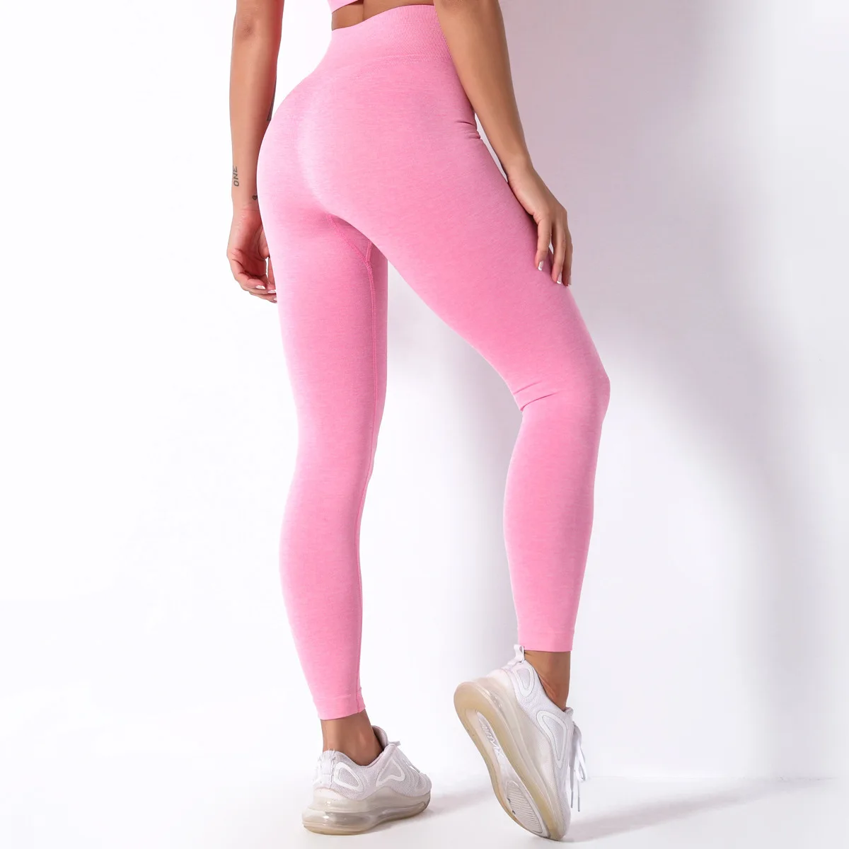 Women's seamless yoga sports suit leggings four seasons for women's bra tights suit yoga pants short-sleeved fitness wear