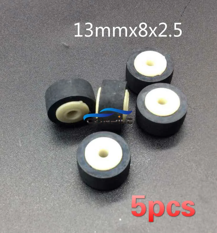 5 шт. резиновый шкив для аудиомагнитофона 13 мм x 8 x2 дюймов |