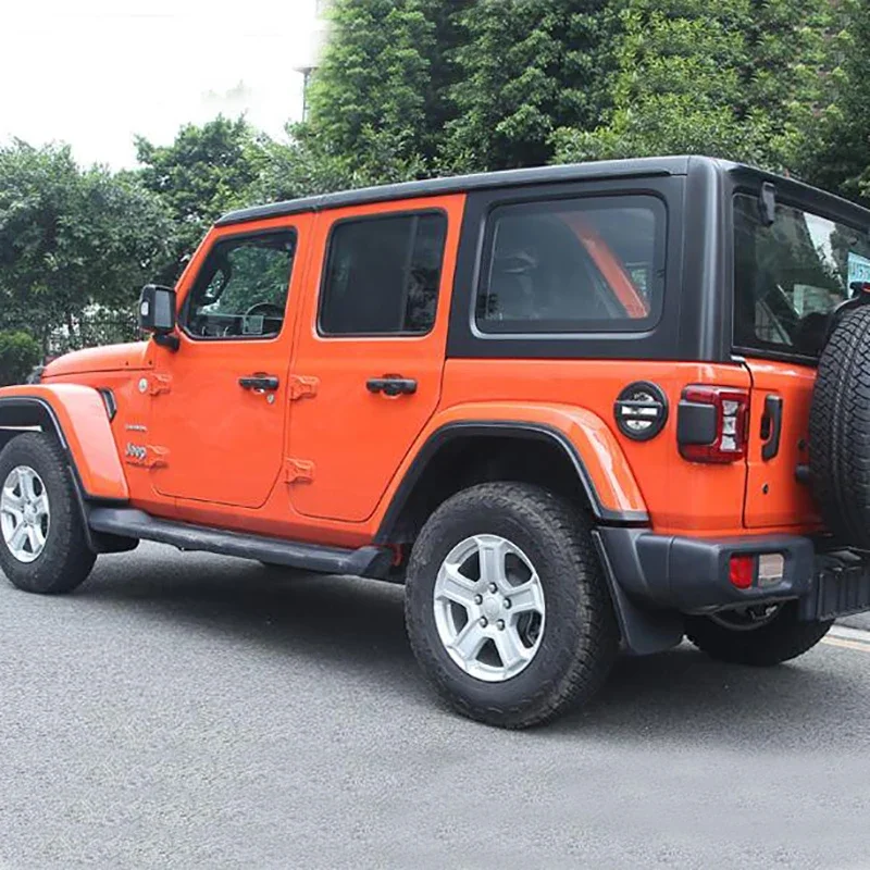 Для Jeep Wrangler JL 2018 2019 автомобильный черный передний и задний брызговик на крыло