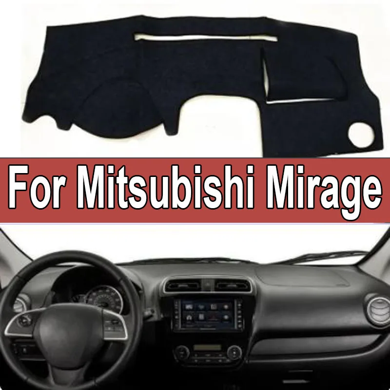 

Car Dashboard Cover For Mitsubishi Mirage / Mirage G4 2012 2013 2014 2015 2016 2017 2018 2019 Presen LHD of RHD Auto Sun Shade