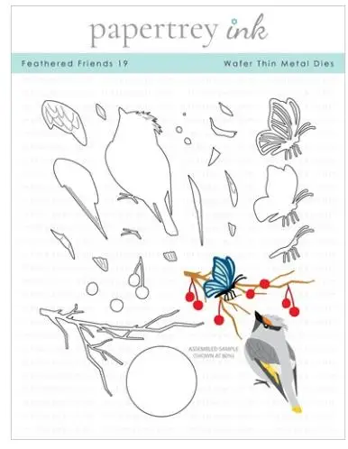 

Cute Bird Metal Cutting Die Scrapbooking Background DIY Decoration Craft Embossing 2022 New Arrive