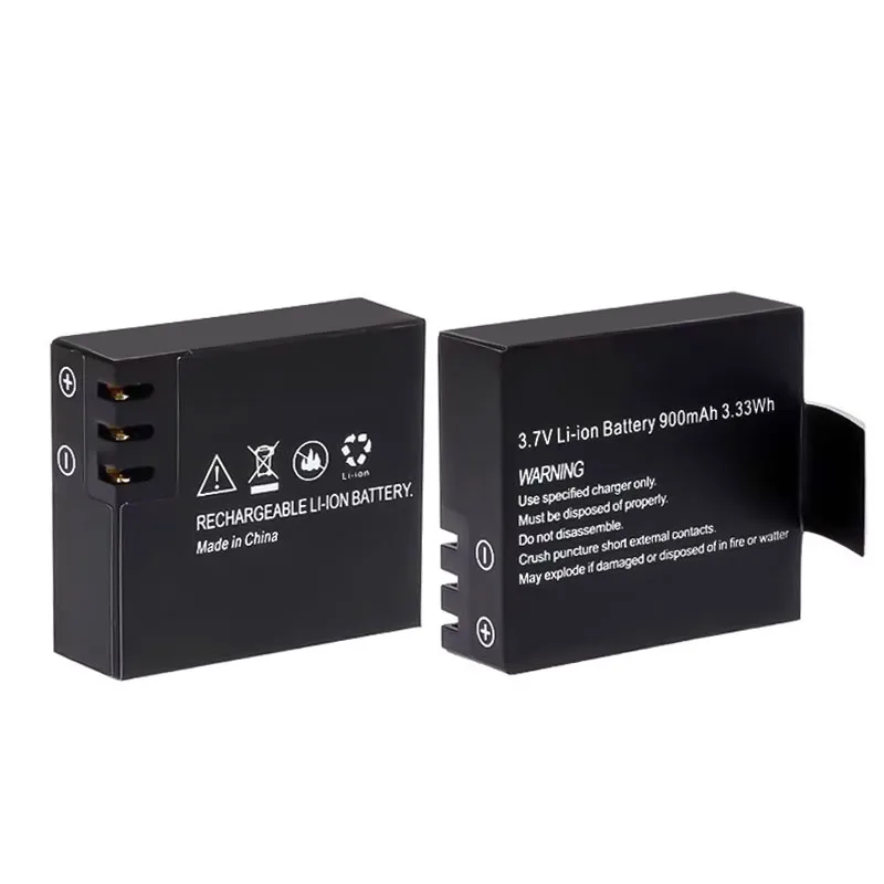 Новое зарядное устройство SJCAM sj4000 3.7V 900mAh с двумя портами для аккумуляторов eken H9 GIT-LB101 GIT BATTERY, совместимое с аккумуляторами sj5000, sj6000, SJ7000, SJ8000, SJ9000 (art.: 3920d85cdcc6a) - 3920d85cdcc6a