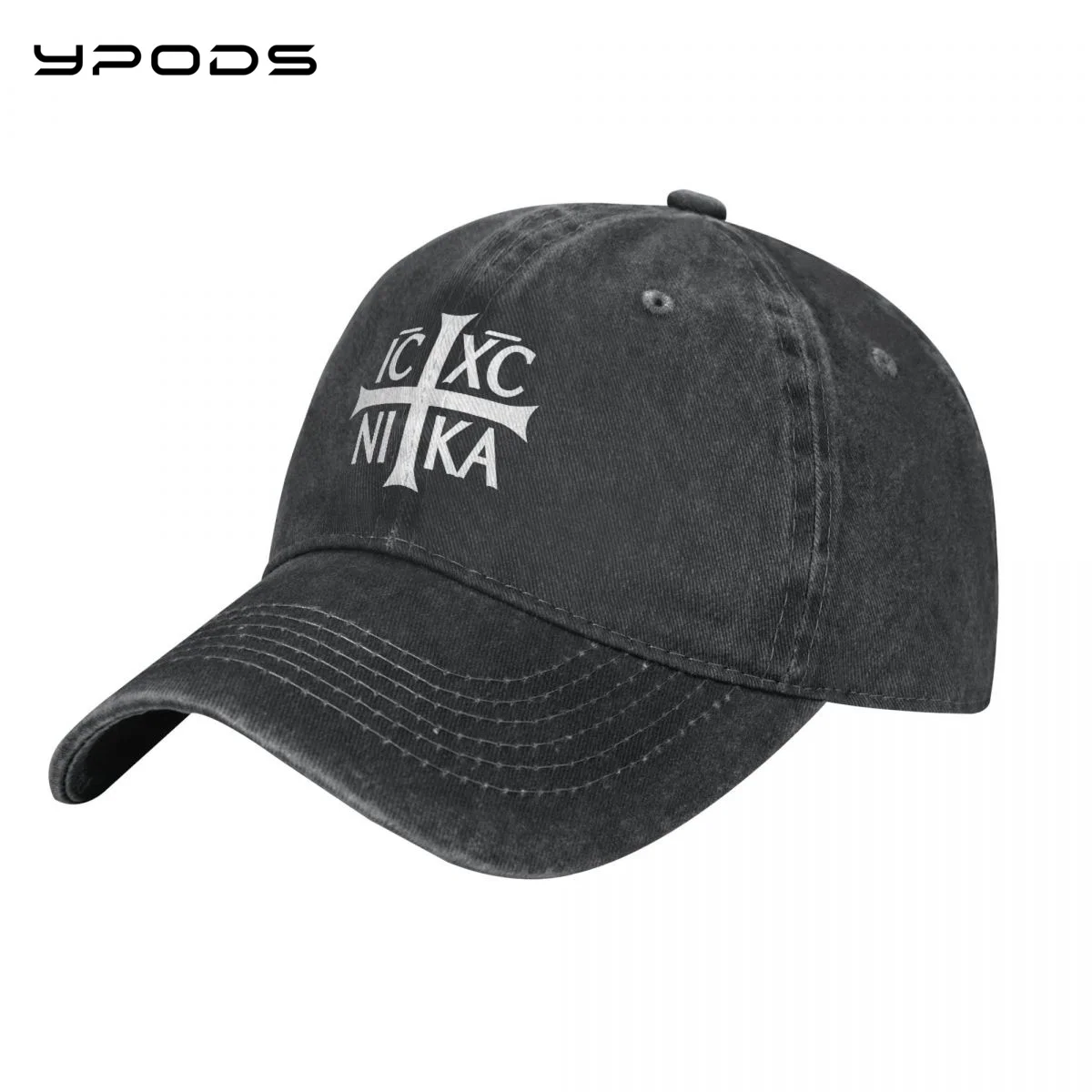 

Ic XC Nika Orthodox Symbol Print Baseball Cotton Cap Men Women Design Hat Trucker Snapback Dad Hats Cap