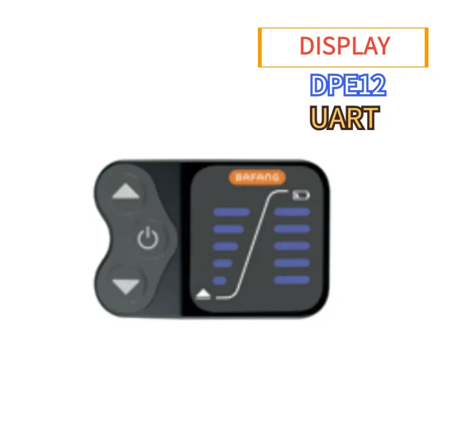 

bafang mid-drive motor DPE12 bluetooth display mini minimalist display DPE10 UART protocol electric bike display DPE08
