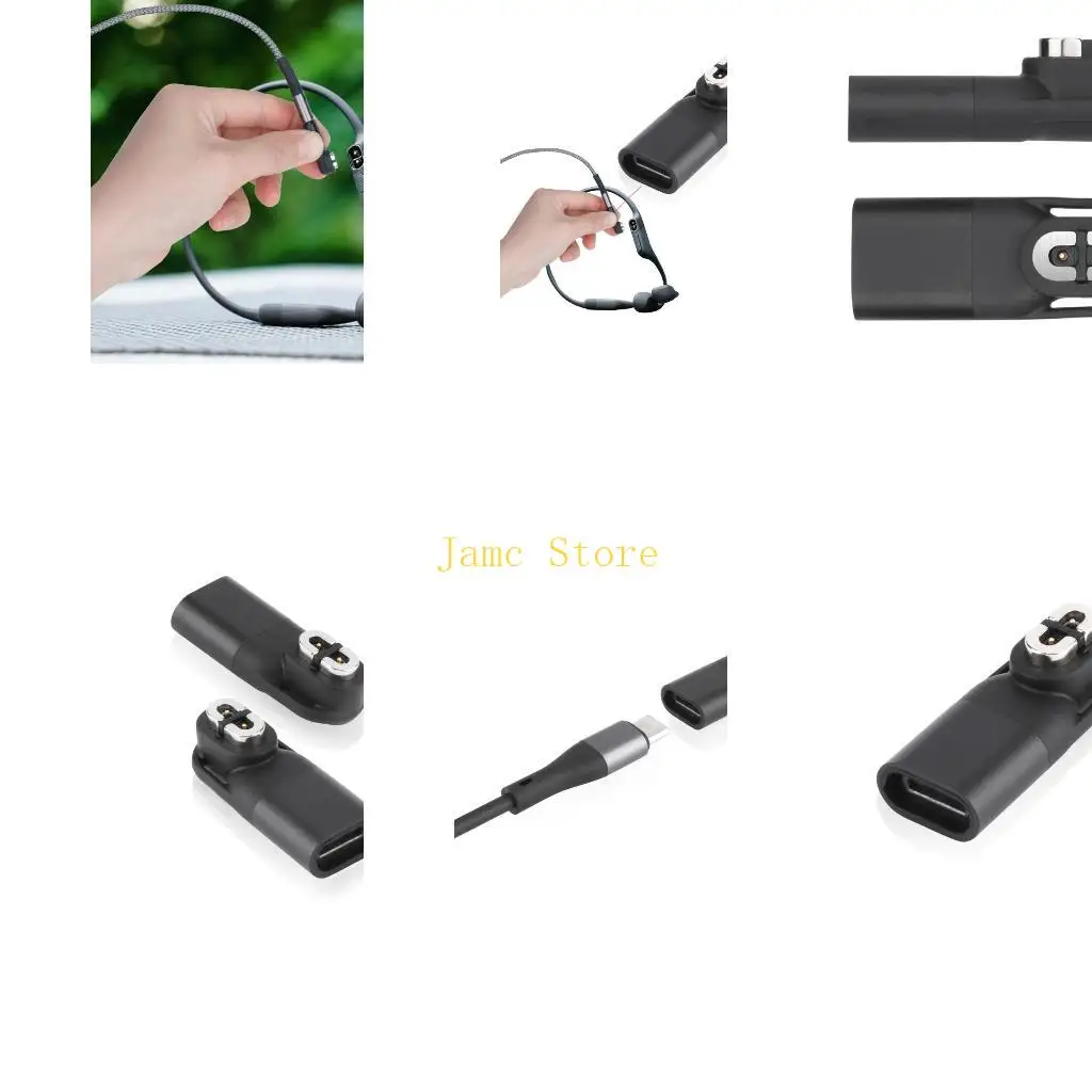 Фото LX0B USB C/ios адаптер зарядного устройства для наушников 5 В 1 А для AfterShokz Aeropex AS800 AS803 №1