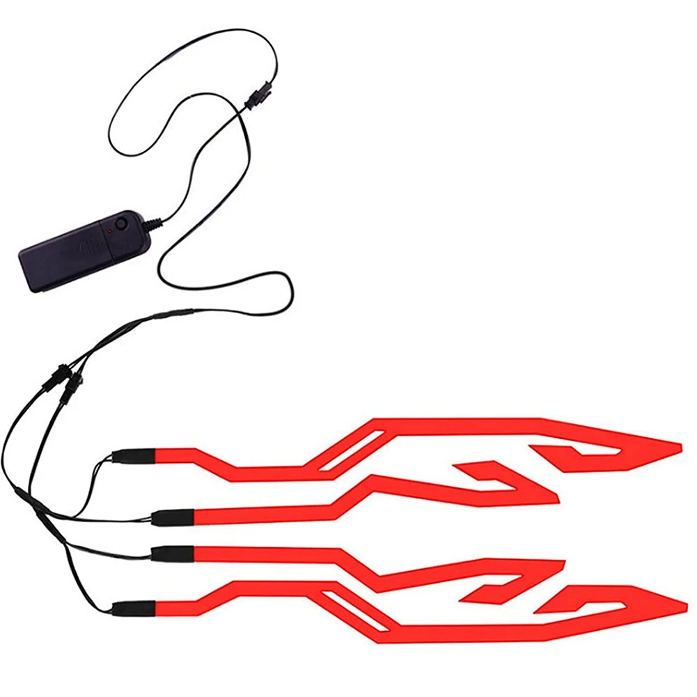 

Светильник вая полоса для мотоциклетного шлема, световая наклейка для шлема с ночным сигналом езды, СВЕТОДИОДНАЯ световая полоса для мотоц...