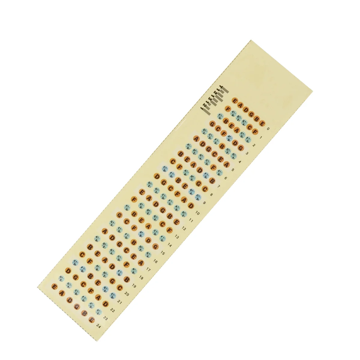 

Guitar Fretboard Note Decals Fingerboard Frets Scale Sticker for Beginner