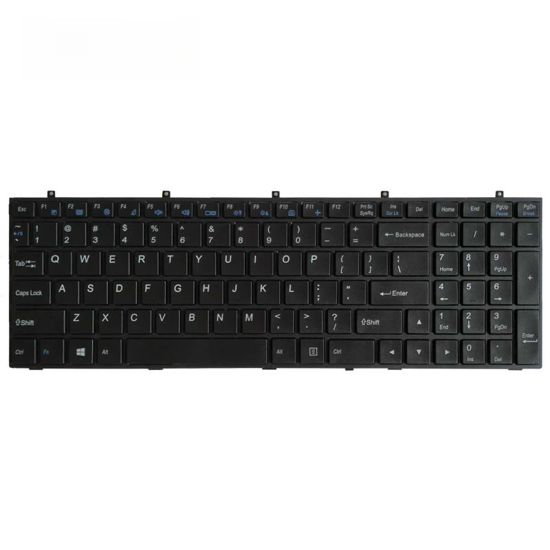 Фото Новая клавиатура для Clevo W370 W370ST W370ET W370SS W370SK W370STQ US с подсветкой и рамкой №4