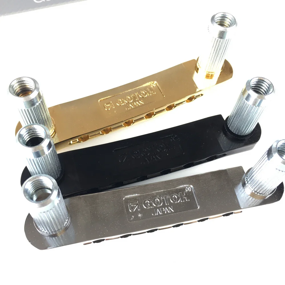 Оригинальный мостовой хвостовик для электрогитары GOTOH GE101Z Tune-O-Matic Style LP SG DOT на