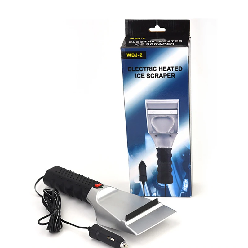

60℃ 12v Car Winter Cigarette Lighter Easy To Use Durable Car Snow Shovel Effective Wide Compatibility Car Wash Tools 18w Dc 12v