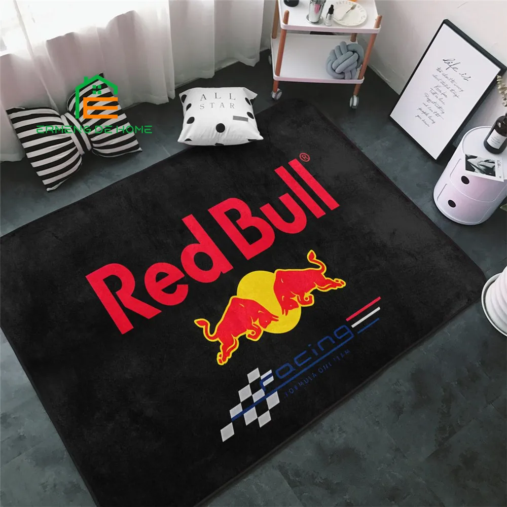 

RB Bull Pattern Carpets for Bedroom Living Room Kitchen Floor Mats Home Decor Non-Slip Floor Pad Rug