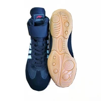 2022 wrestling shoes for unisex training sambo shoe rubber at the end artificial leather sneakers professional boxing