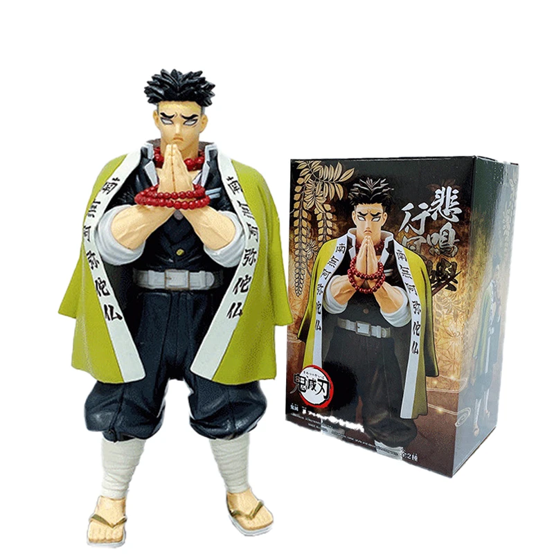 

New Anime Demon Slayer Figure 20cm Himejima Gyoumei Figurine Kimetsu No Yaiba Action Figures PVC Collectible Model Toys Gifts