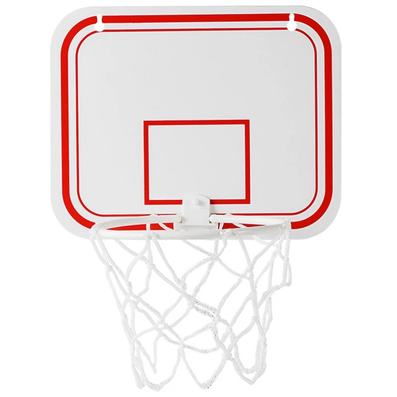 

NEW-3X Sport Office Basketball Hoop Clip For Trash Can Basketball Game Small Basketball Board Clip For Waste Basket