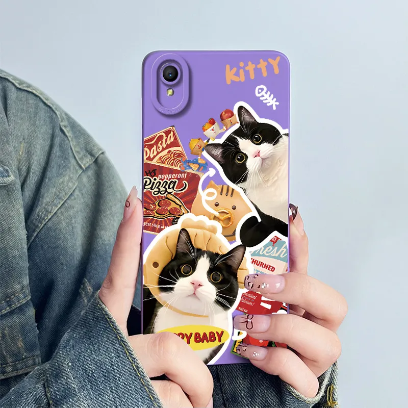 For OPPO A37 A37f A37fw A37m Phone Case Cover Silicone Sweet Painted Shell Cartoon Funda Lovely Printed Protective Casing Coque
