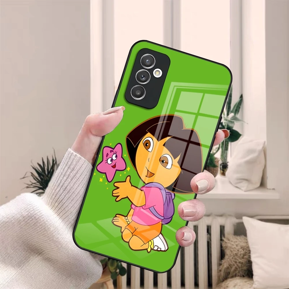 Мультяшный чехол для телефона D-Дора исследователи Samsung S20 S30 S21 S32 S23 S24 S9 S10E Note 20 10 Pro