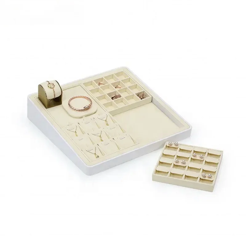 На заказ. VANLOCY Королевское ожерелье кольца браслет стенд из микрофибры ювелирные