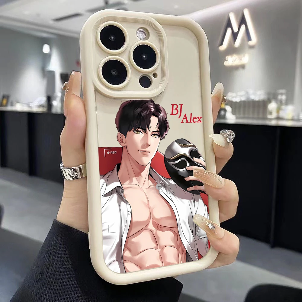 Anime BJ Alex Phone Case for Xiaomi Redmi Note 13 12 12S 11 11S 10 9 8 Pro Plus A3 14C 13C 12C 10C 9C 4G 5G Ladder Cover