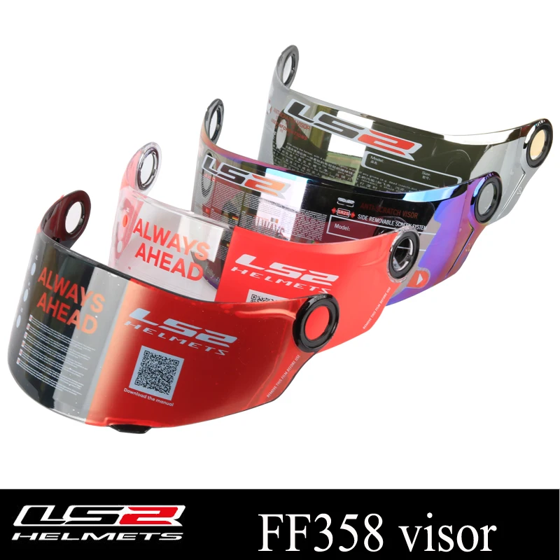 

LS2 Global Store Original LS2 FF358 Full Face motorcycle helmet visor Multi-coloroptional lens Suitable for ls2 FF396 FF392