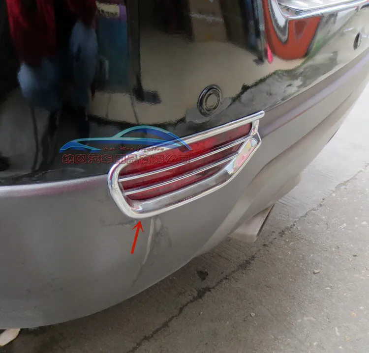 

For Chevrolet CAPTIVA 2008-2014 High-quality ABS Chrome rear fog lamps decorative frame anti-scratch protection car accessories