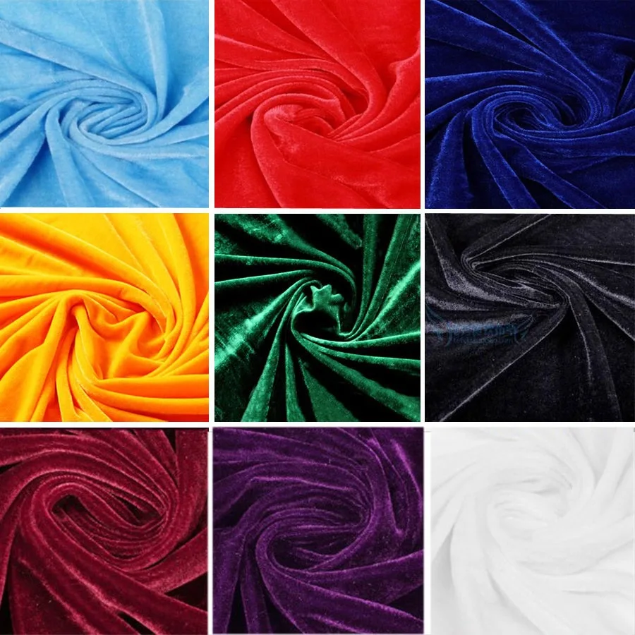 

Pleuche thickening photo live stage background cloth velvet suction light red_DAN152