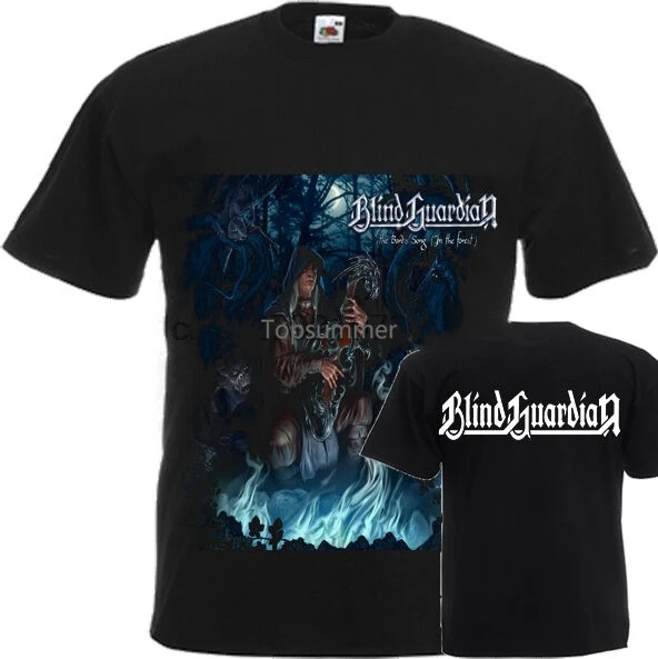

Новая футболка с надписью «The barde S Song», металлическая лента Blind Guardian, Dtg, печатная деталь