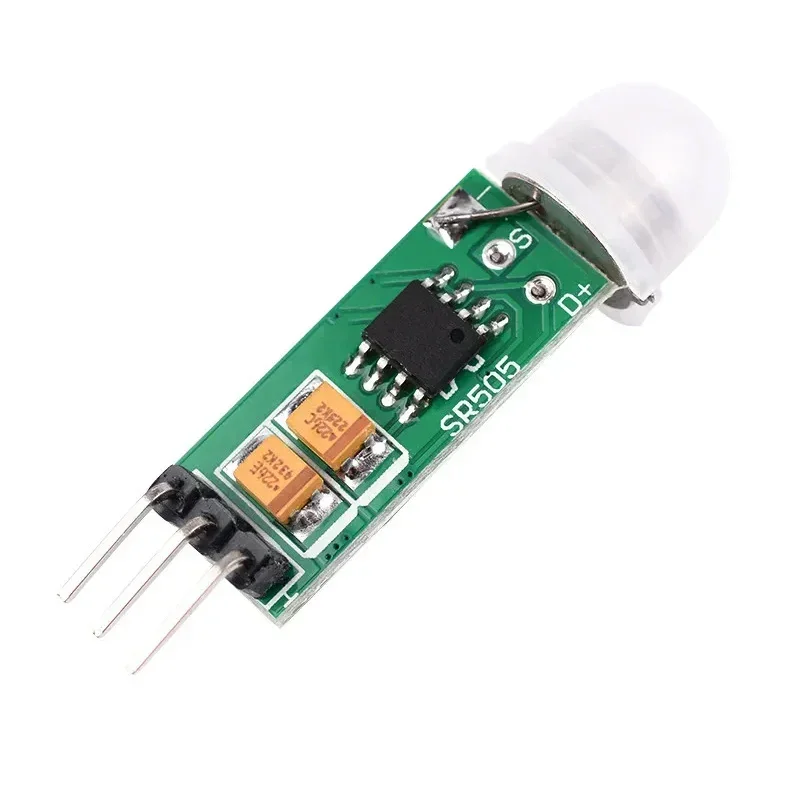 Регулируемый ИК-пироэлектрический инфракрасный модуль датчика движения для