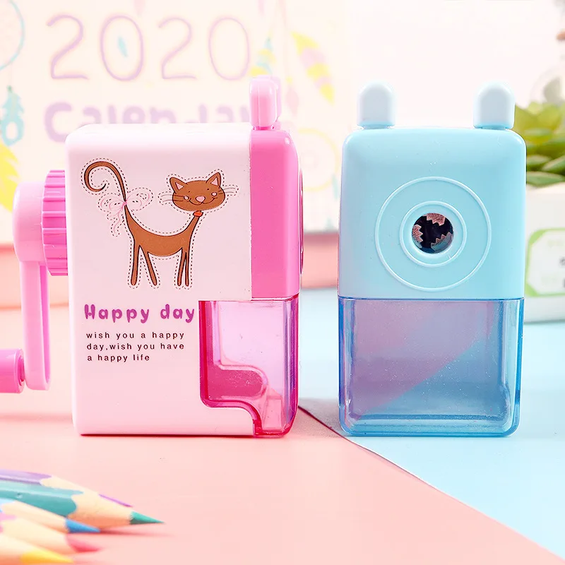 

2023 New Kawaii Cartoon Mechanical Pencil Sharpener ABS Material Escolar Papelaria Office School Supplies 97BF School Supplies