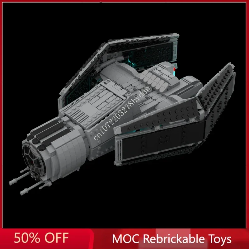 993 шт. MOC Space Battle Series TIE Scimitar Assault Bomber Строительные блоки Технология Кирпичи DIY