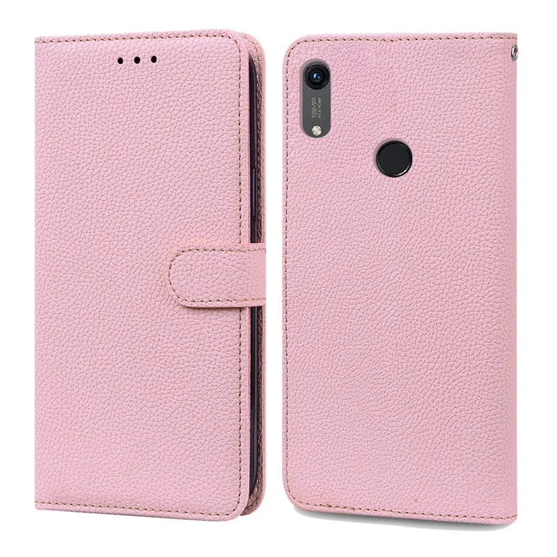 Y5II Y6s Y6p Y5p Case Leather Flip Case Y3 Y5 2017 Wallet Magnetic Cover on For Huawei Y5 Lite Y6 Prime 2018 2019 II Phone Cases