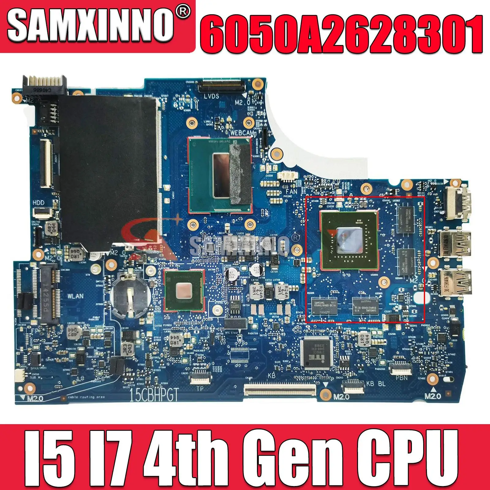 

765736-001 765736-501 для HP Envy 15-Q материнская плата для ноутбука 6050A2628301 W/ I5 I7 4-го поколения ЦП GTX850M 4 Гб GPU