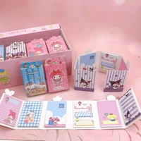 6 styleskawaii cartoon collection of various styles of dog cartoon pad boxed cartoon n times stickers notepad message sticke